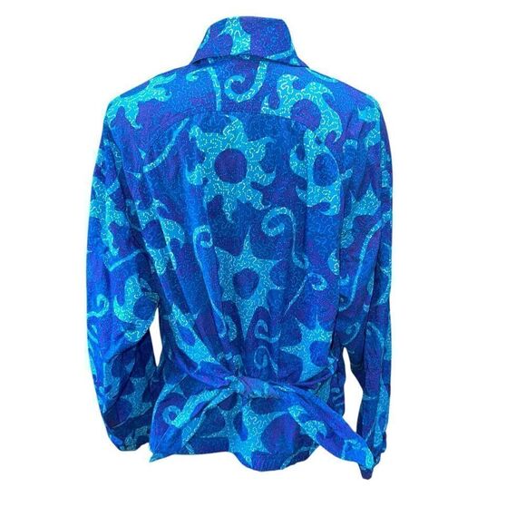 90s Nike Elite Fishtail Track Jacket Womens medium windbreaker bomber - Picture 4 of 6